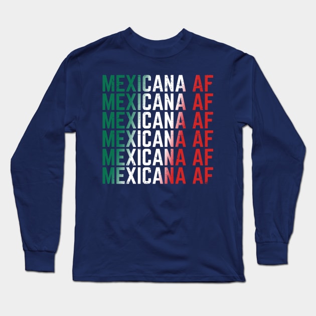 Mexicana AF Long Sleeve T-Shirt by verde